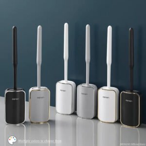 Toilet Brush Bathroom Wall-mount Quick Draining Clean Tool Cleaning Brush Bathroom Accessories Sets