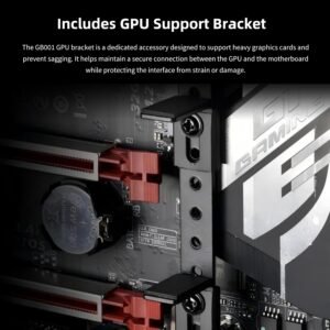 Lian Li V100 ATX Mid-Tower PC Case, 4 x 120mm ARGB PWM Fans Pre-Installed, LED RGB Strip, Display Platform with Tempered Glass, Support 420mm GPUs, 360mm Radiator, Optimized Airflow - Black (V100RX)