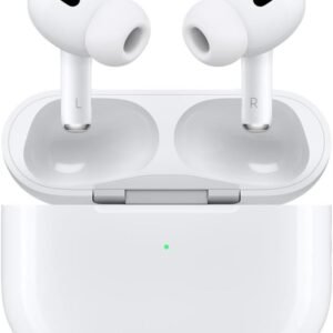 Apple AirPods Pro 2 Wireless Earbuds, Active Noise Cancellation, Hearing Aid Feature, Bluetooth Headphones, Transparency, Personalized Spatial Audio, High-Fidelity Sound, H2 Chip, USB-C Charging