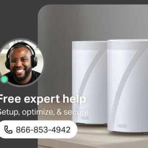 TP-Link Deco 7 Pro BE63 Tri-Band WiFi 7 BE10000 Whole Home Mesh System - 6-Stream 10 Gbps, 4x2.5G Ports Wired Backhaul, 4X Smart Internal Antennas, VPN, HomeShield, Free Expert Support (3-Pack)