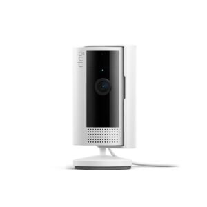 Ring Indoor Cam, Home or business security in 1080p HD video, White