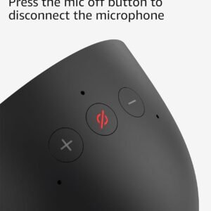 Amazon Echo Spot (newest model), Great for nightstands, offices and kitchens, Smart alarm clock, Designed for Alexa+, Glacier White