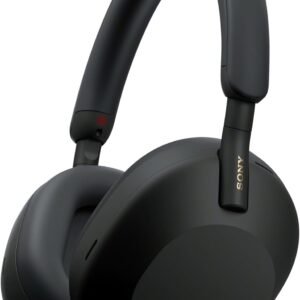 Sony WH-1000XM5 Premium Noise Canceling Headphones, Auto NC Optimizer, 30-Hour Battery, Alexa Voice Control, Black