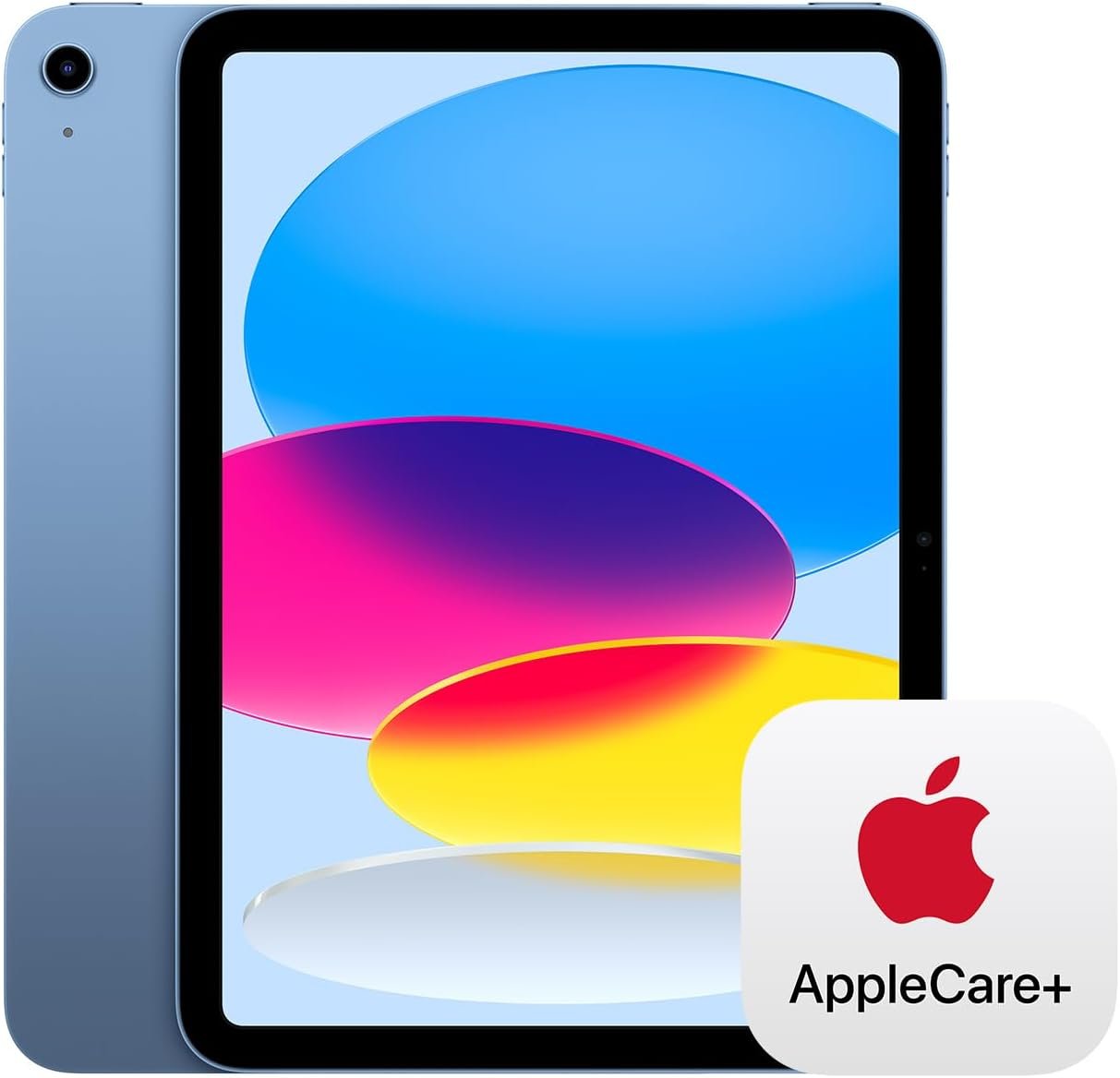 Apple iPad (10th Generation): with A14 Bionic chip, 10.9-inch Liquid Retina Display, 64GB, Wi-Fi 6, 12MP front/12MP Back Camera, Touch ID, All-Day Battery Life – Blue