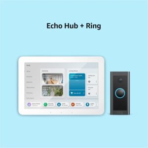 Amazon Echo Hub, 8” smart home control panel, Designed for Alexa+, Compatible with thousands of devices