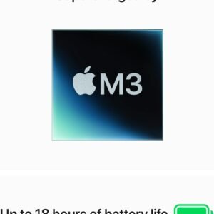 Apple 2024 MacBook Air 13-inch Laptop with M3 chip: Built for Apple Intelligence, 13.6-inch Liquid Retina Display, 8GB Unified Memory, 256GB SSD Storage, Backlit Keyboard, Touch ID; Midnight