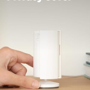 Ring Indoor Cam, Home or business security in 1080p HD video, White