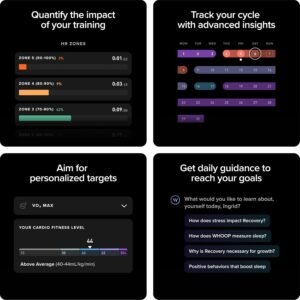 WHOOP One Bundle – WHOOP 5.0 Health & Fitness Wearable with 12-Month Membership + SuperKnit Wristband – 24/7 Activity Tracker with Sleep, Recovery & VO2 Max Insights – Graphite