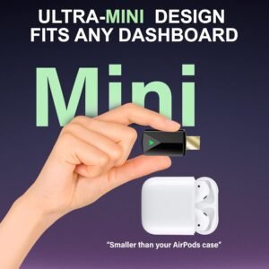 Wireless CarPlay Adapter– Android Auto Wireless Adapter, 5.8GHz Wi-Fi Plug & Play,Mini and Stable iOS 10+/Android 10+, Fast Auto-Connect for Cars 2016+ (1Pcs)