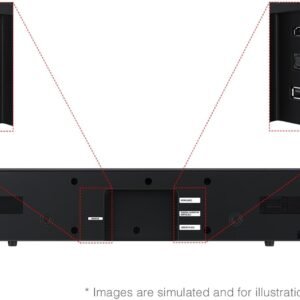 Samsung B-Series Soundbar HW B400F 2.0 ch Soundbar with Built in Subwoofer (2025 Model) One Remote Control, Surround Sound Expansion, Voice Enhance Mode