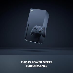 Xbox Series X - Gaming Console - 1TB SSD - Includes Wireless Controller - 4K Gaming - 120FPS - Carbon Black