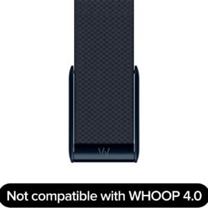 WHOOP Peak Bundle – WHOOP 5.0 Health & Fitness Wearable with 12-Month Membership + SuperKnit Wristband – 24/7 Activity, Sleep, HRV & Stress Tracker with Healthspan Insights – Midnight