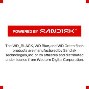 WD_BLACK SN850X 1TB NVMe SSD with Heatsink - M.2 2280, Up to 7,300 MB/s Read speeds, Up to 6,300 MB/s write speeds, Gaming Expansion, High Performance Internal Solid State Drive - WDS100T2XHE