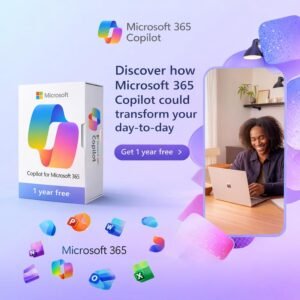 HP Home and Student Essential Laptop with Microsoft 365-1.1TB Storage - 8GB RAM - Intel Inside | Anti-Glare Display, 64GB SSD and 1TB Cloud Storage, Fast Charge and 12hrs Battery, no Mouse