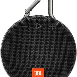 JBL Clip 3, Black - Waterproof, Durable & Portable Bluetooth Speaker - Up to 10 Hours of Play - Includes Noise-Cancelling Speakerphone & Wireless Streaming