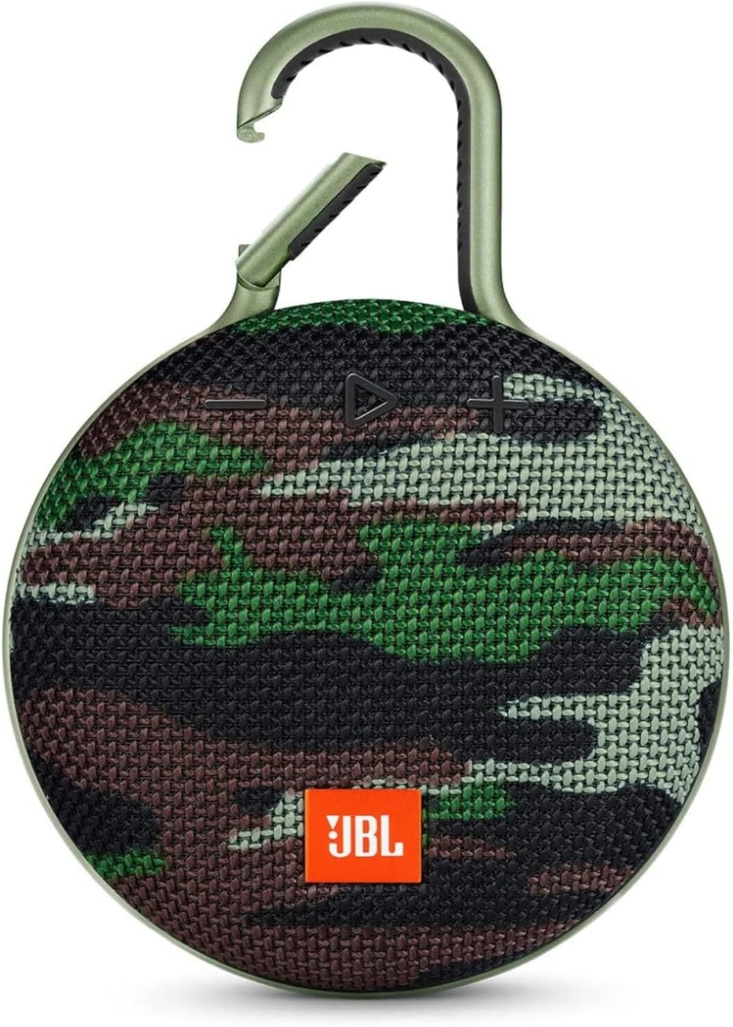 JBL Clip 3, Black - Waterproof, Durable & Portable Bluetooth Speaker - Up to 10 Hours of Play - Includes Noise-Cancelling Speakerphone & Wireless Streaming