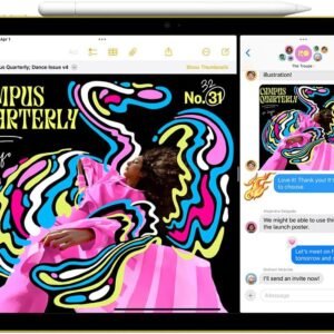 Apple iPad 11-inch: A16 chip, 11-inch Model, Liquid Retina Display, 128GB, Wi-Fi 6, 12MP Front/12MP Back Camera, Touch ID, All-Day Battery Life — Blue