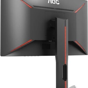 AOC C24G1 24" Curved Frameless Gaming Monitor, FHD 1080p, 1500R VA panel, 1ms 144Hz, FreeSync, Height adjustable, VESA, 3-Year Zero Dead Pixels Black