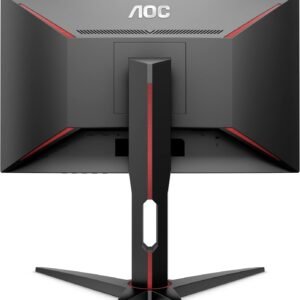 AOC C24G1 24" Curved Frameless Gaming Monitor, FHD 1080p, 1500R VA panel, 1ms 144Hz, FreeSync, Height adjustable, VESA, 3-Year Zero Dead Pixels Black