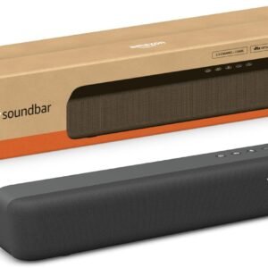 Amazon Fire TV Soundbar, 2.0 speaker with DTS Virtual:X and Dolby Audio, Bluetooth connectivity