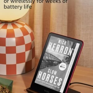 Amazon Kindle Paperwhite Signature Edition 32GB (newest model) – 20% faster with auto-adjusting front light, wireless charging, and weeks of battery life – Metallic Black