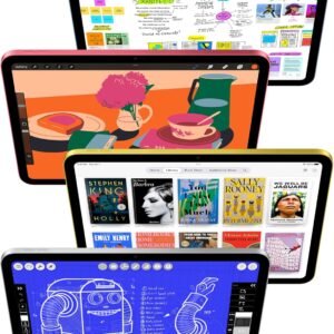 Apple iPad 11-inch: A16 chip, 11-inch Model, Liquid Retina Display, 128GB, Wi-Fi 6, 12MP Front/12MP Back Camera, Touch ID, All-Day Battery Life — Blue